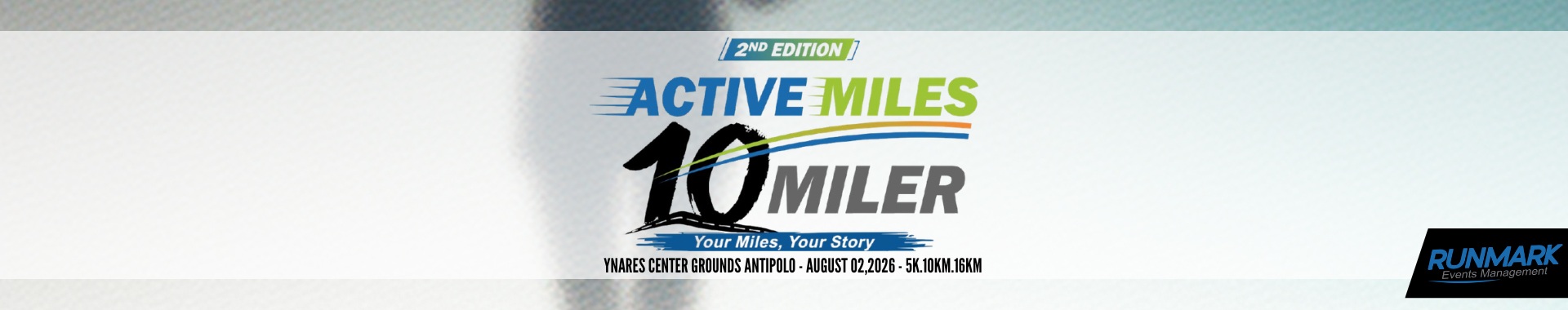 Active Miles Run - 2nd Edition event banner