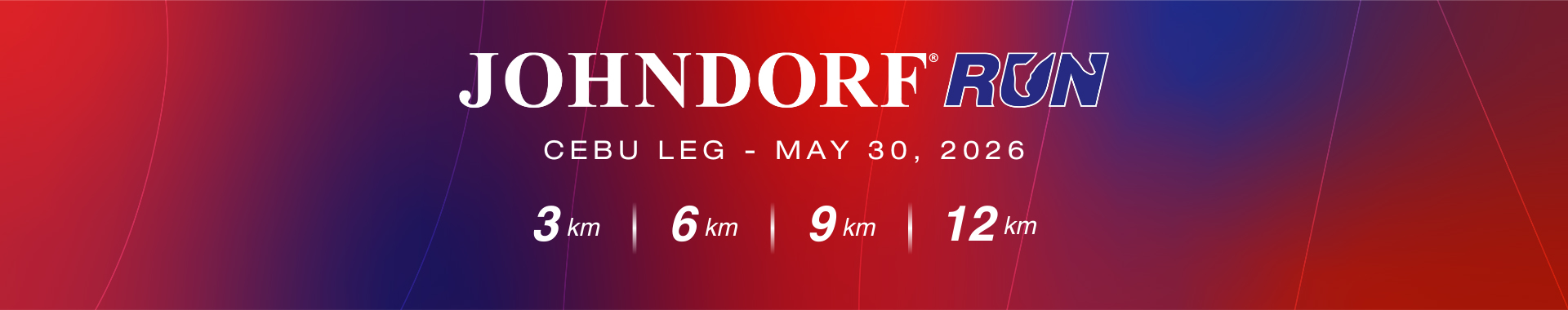 JOHNDORF RUN 2026 event banner