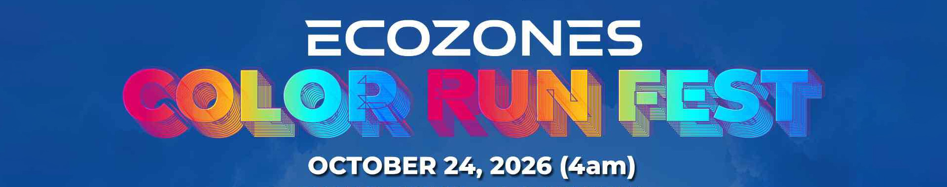 Ecozones Color Run Fest 2026 Leg 3 - La Union event banner