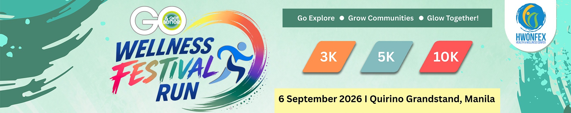 Go & Get Better: Wellness Festival Run 2026 event banner