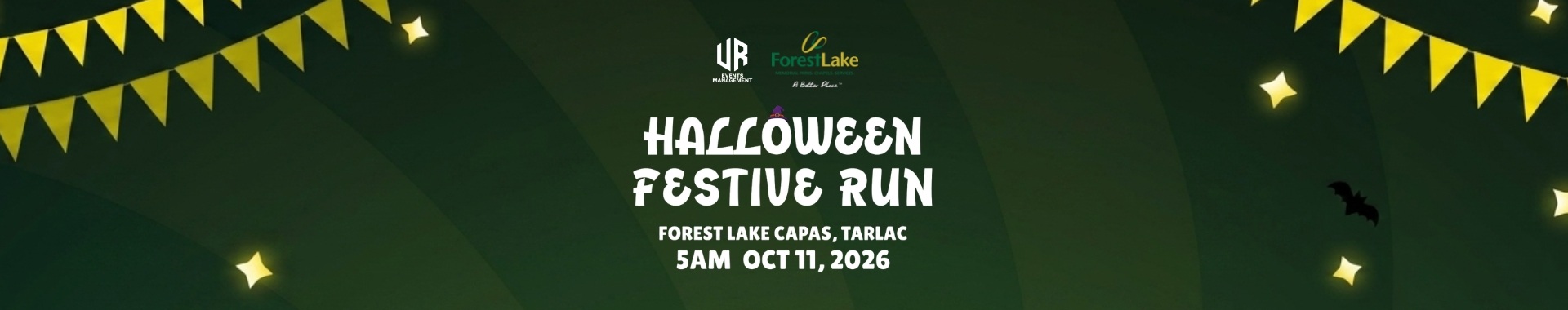 Halloween Festive Run event banner