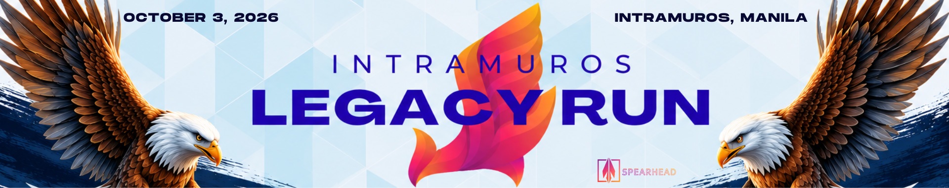 Intramuros Legacy Run 2026 event banner