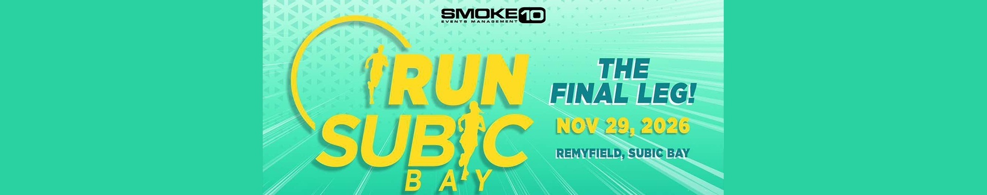 iRun Subic Bay 2026 Leg 3 event banner