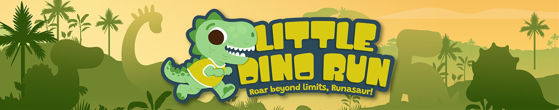LITTLE DINO RUN 2026 event banner