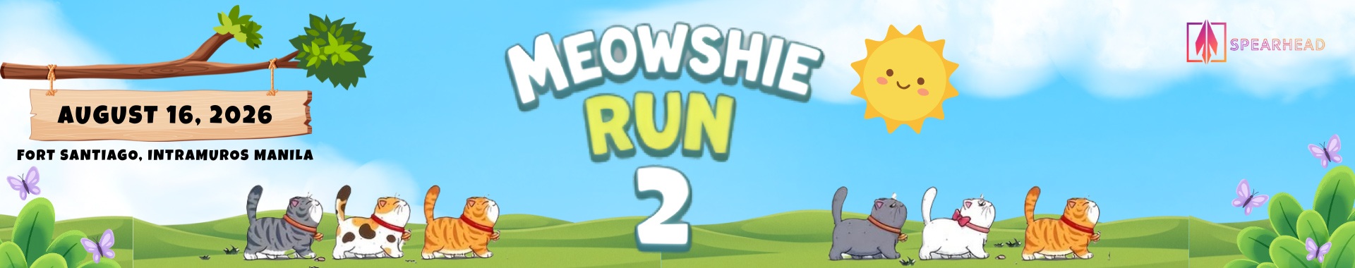 Meowshie Run 2 event banner