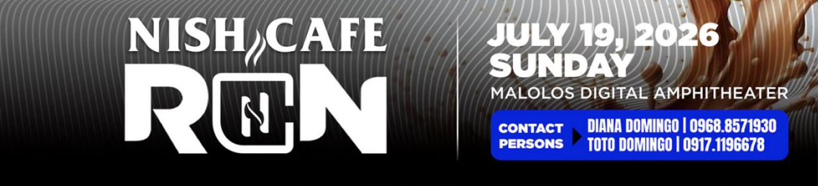 Nish Cafe Run event banner