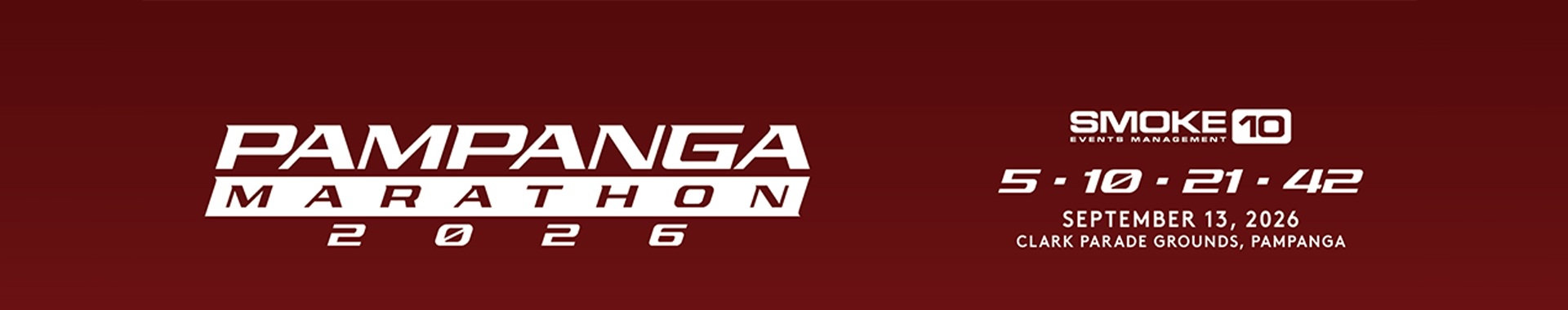 Pampanga Marathon 2026 event banner
