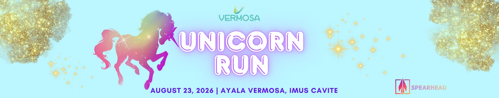 Unicorn Run Vermosa event banner