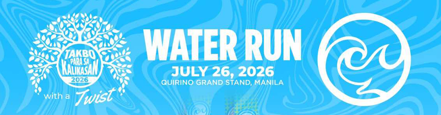 Water Run 2026 event banner